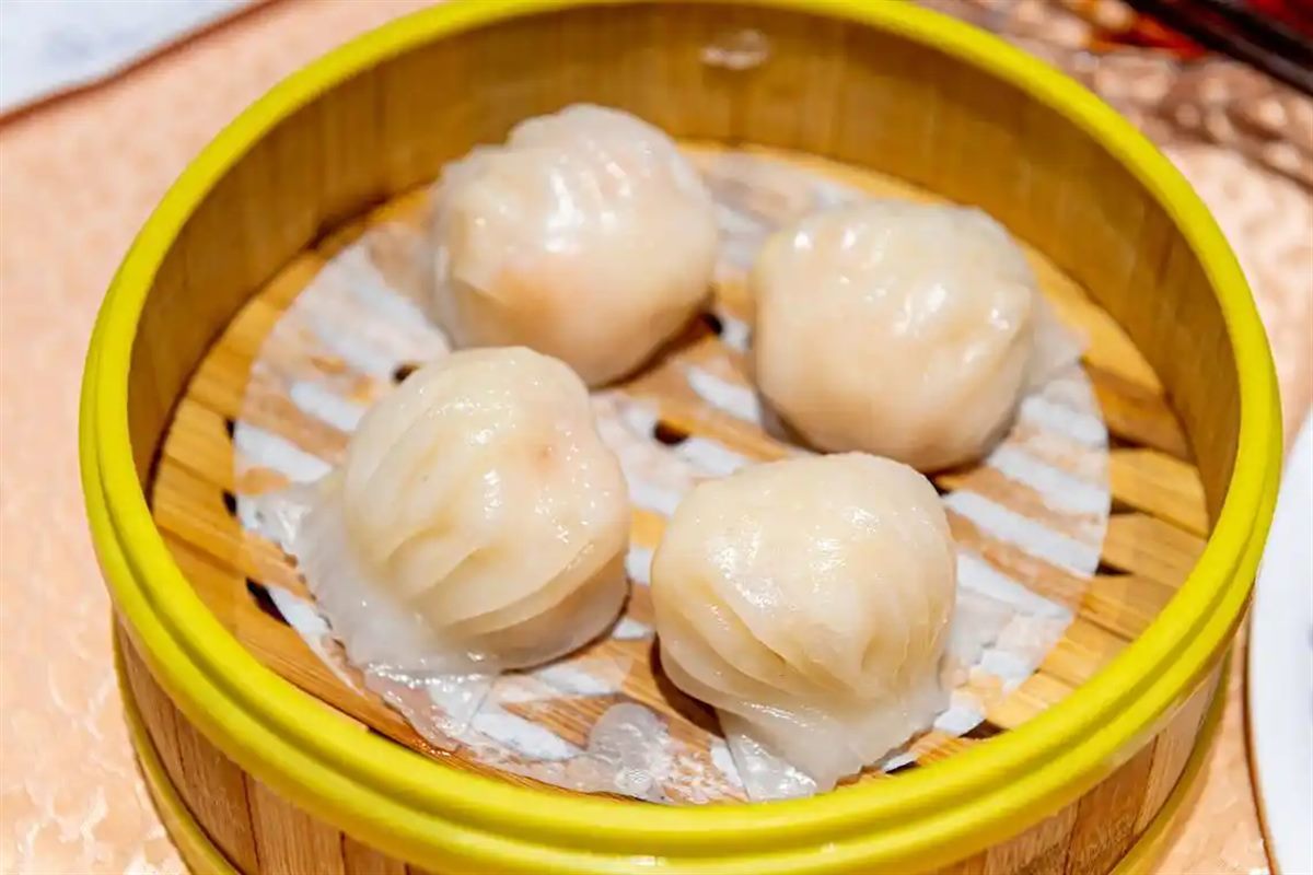 一笼虾饺